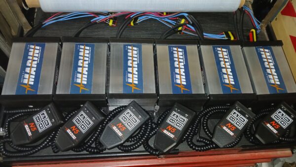 Sirena electrónica N5.1 75W Multitono con Megáfono