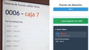 Sistema de turnos WI-FI para atención al público